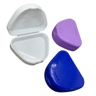 Plastic Dental Retainer Box Orthodontic Mouth Guard Case Cheap Price