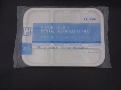 Factory Dental Plastic Instrument Partition Tray for Medical Use