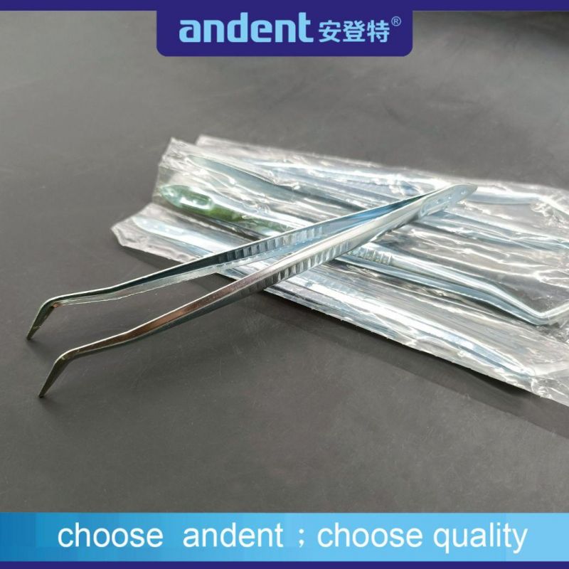 Medical Tweezers Dental Forcep with Individual Package