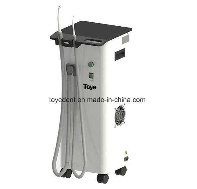 High Quality Movable Dental Suction Unit with Wheels