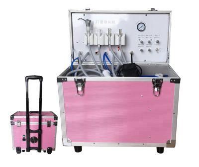 Hight Quality Medical Equipment Portable Dental Unit with Handpiece