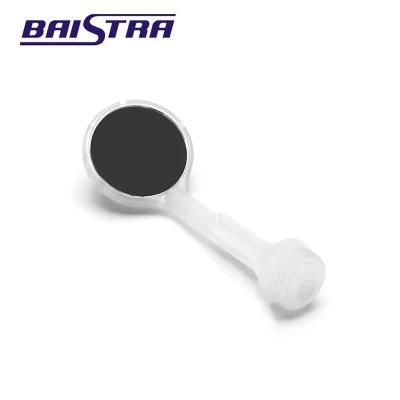 New Design Disposable Plastic Dental Anti-Fog Mouth Mirror with Saliva Suction