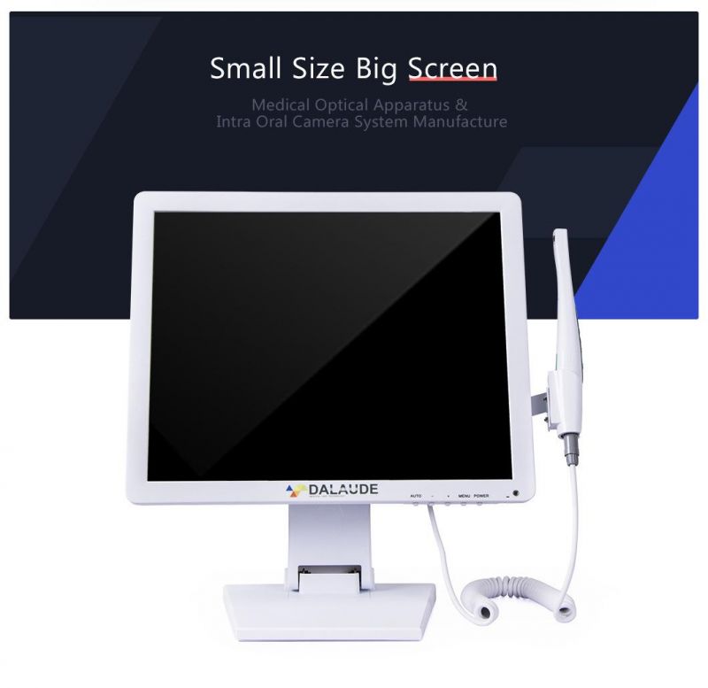 17inch LCD Monitor 10 Megapixels High Definition Dental Digital Camera Viewer Intraoral Camera Endoscrope with Multimedia and WiFi Function