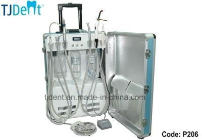 Mobile Dental Chair Portable Dental Cahir Case with Saliva Suction