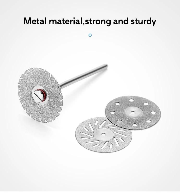 Azdent Dental Lab Thin Diamond Disc Cutting Double Side Disk Tool for Polisher Machine