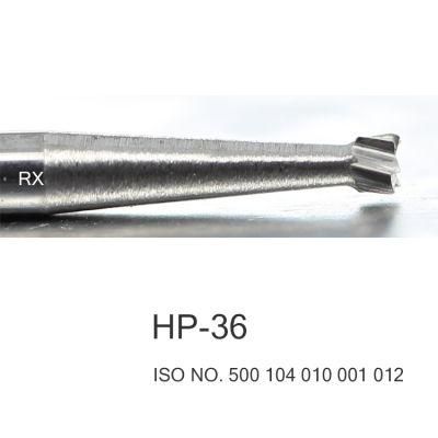 44.5mm Shank Inverted Cone Shape Dental Lab Burs HP-36