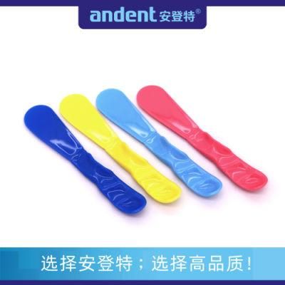 Dental Madical Plastic Spatular for 4 Colors