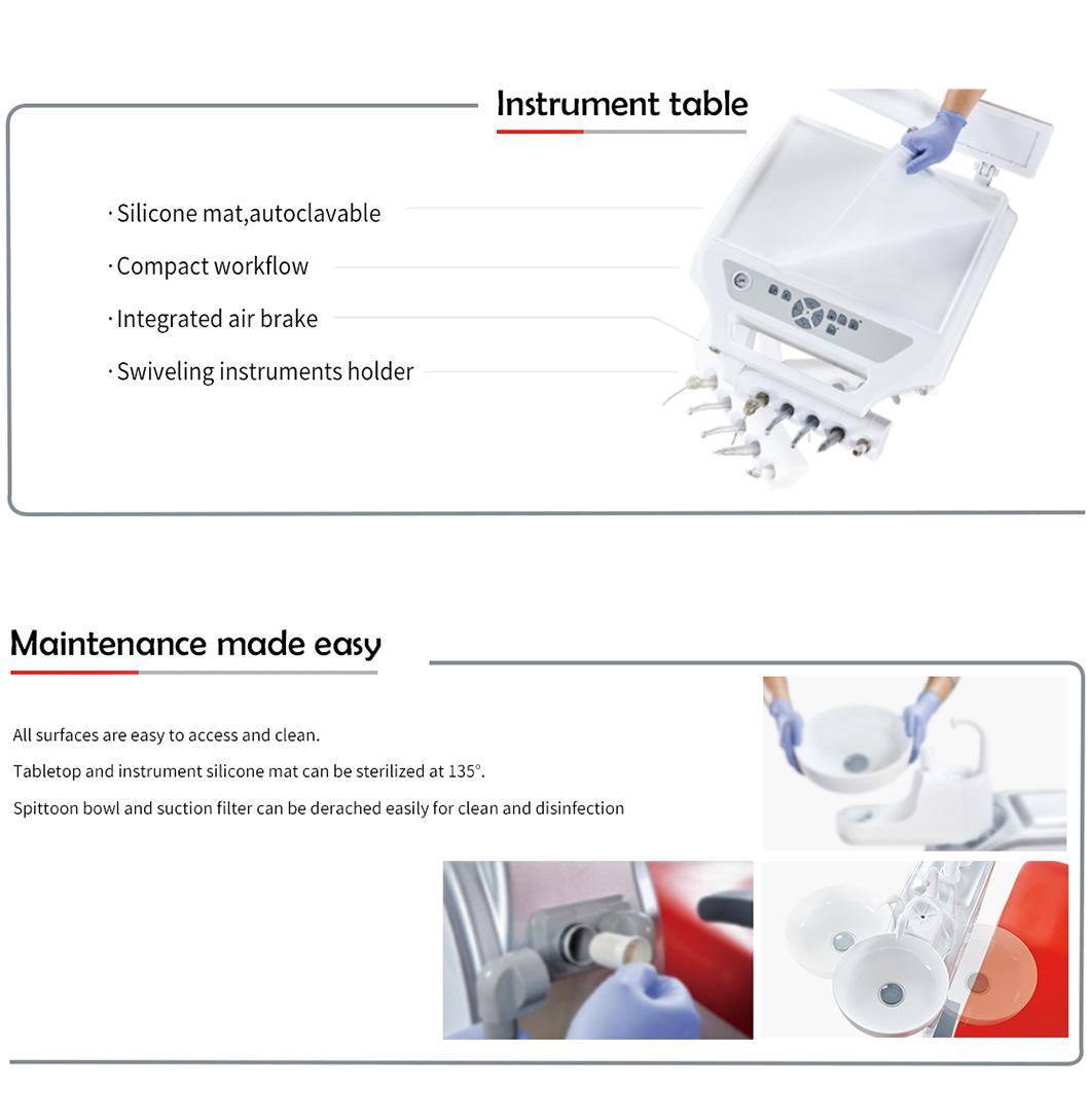 Hot Sale Comfortable Luxury Economical Dental Unit Dental Chair