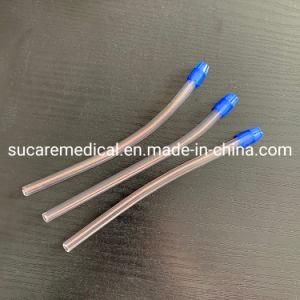 Fixed Tip Bendable Dental Saliva Ejector with Wire Reinforced