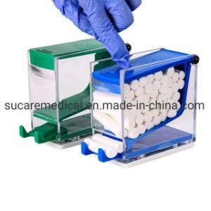 Press Type Plastic Dental Cotton Roll Dispenser