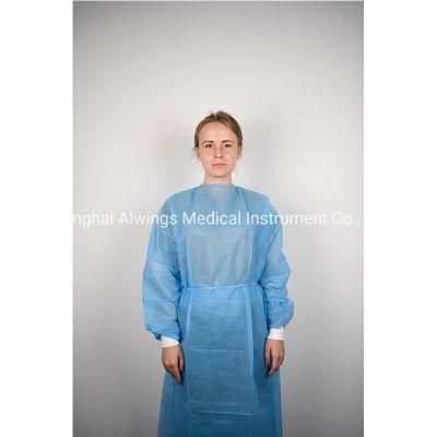 PP Non Woven Medical Disposable Isolation Gowns for Dental Clinics