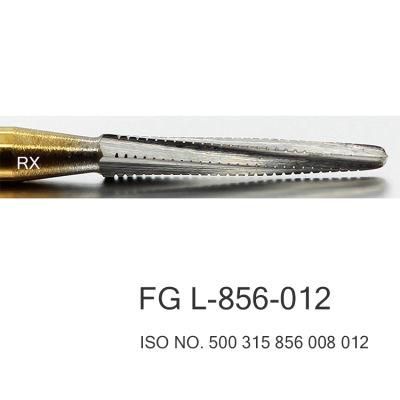 Finishing Carbide Burs Dental Tungsten Trimming Drill FG L-856-012