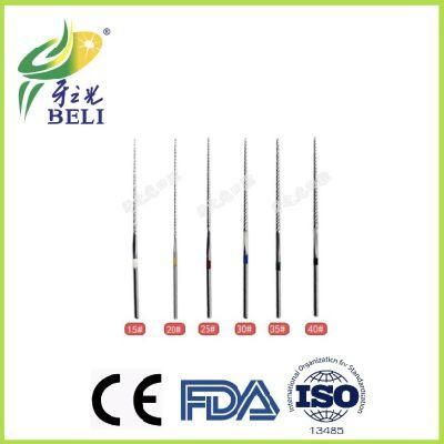 Ghmall 6 Pieces/Box Root-Canal Filling Material Dental Niti Ss U Files
