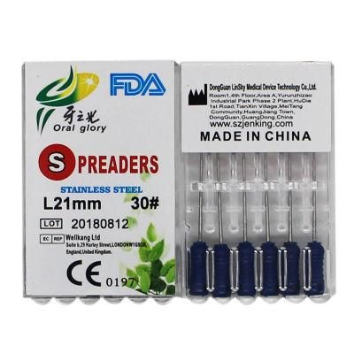 Dental Instrument Ss Spreaders High Quality Stainless Steel Material for Dental Surgeon with CE FDA