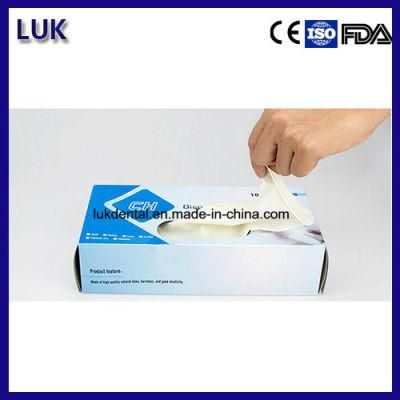 9 Inch High Quality Disposable Hospital Examin Latex Gloves