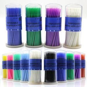 Different Color Dental Micro Brush/ Microbrush/ Makeup Tools Applicator