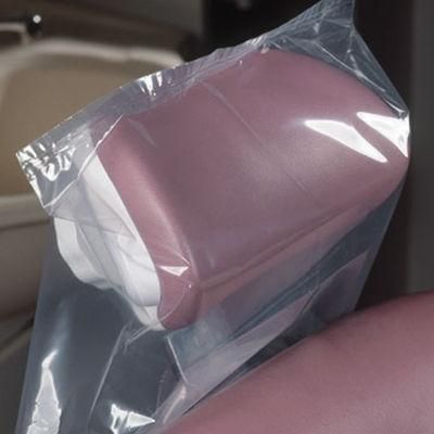 10&prime;&prime;x11&prime;&prime; Waterproof Clear Plastic Headrest Covers for Dental Chair
