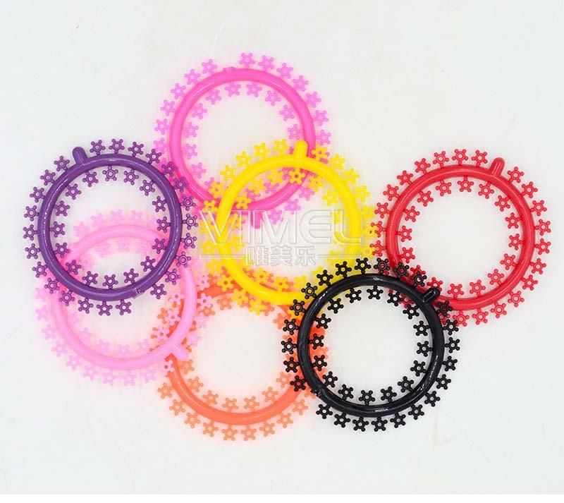 Dental Orthodontic Ligature Tie Color Cartoon Elastomeric