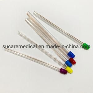 Disposable Dental Saliva Ejectors Transparent Tube with Colourful Tip