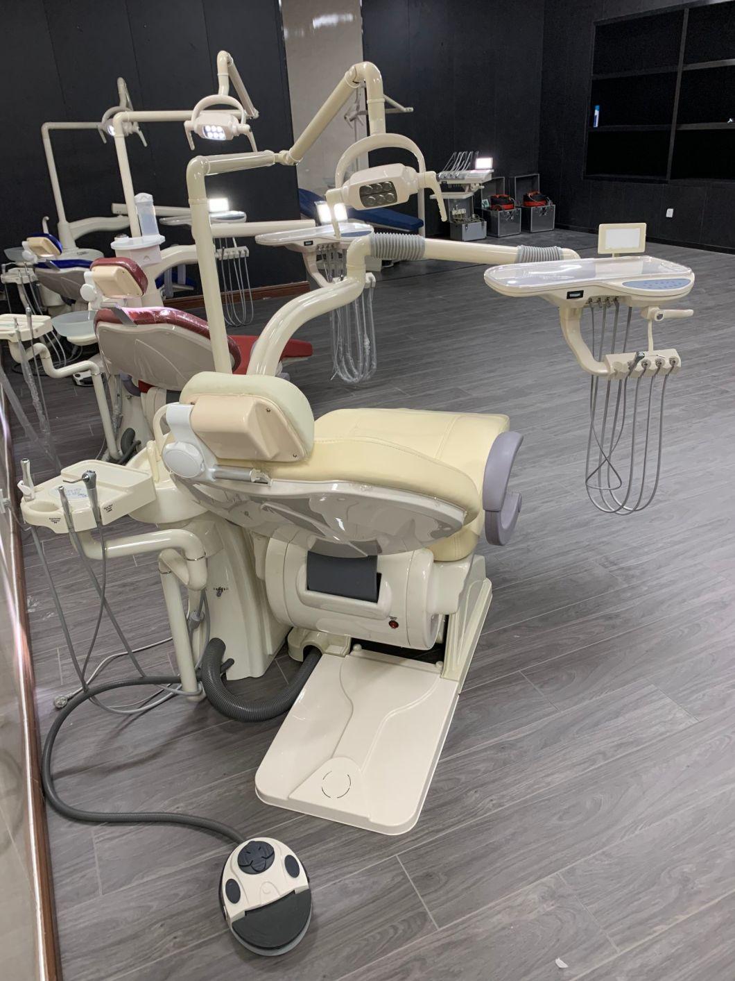 Foshan Manufacturer Top Mounted Dental Chair Dentist Chairs Unit