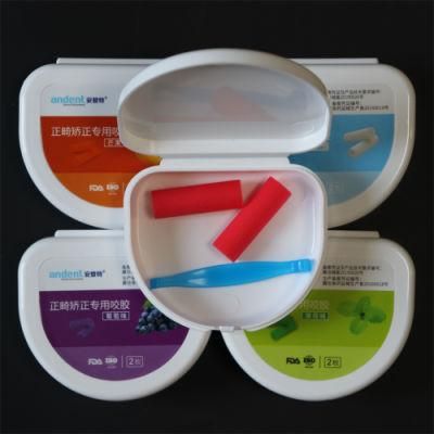 Dental Invisible Orthodontic Retainer Case Orthodontic Aligner Tray Box Transparent Braces Retainer Storage Box