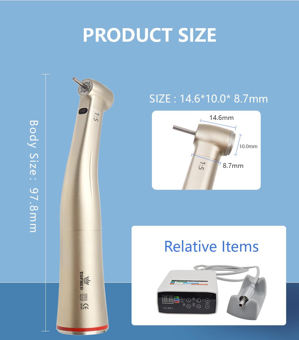 Dental Equipment 1: 5 Increasing Contra Angle Handpiece Push Button
