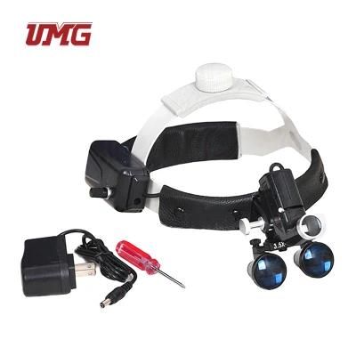 3.5X Magnification Binocular Dental Loupes Surgical with LED Light