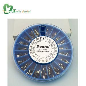 120PCS Dental Titanium Screw Posts Cross Head