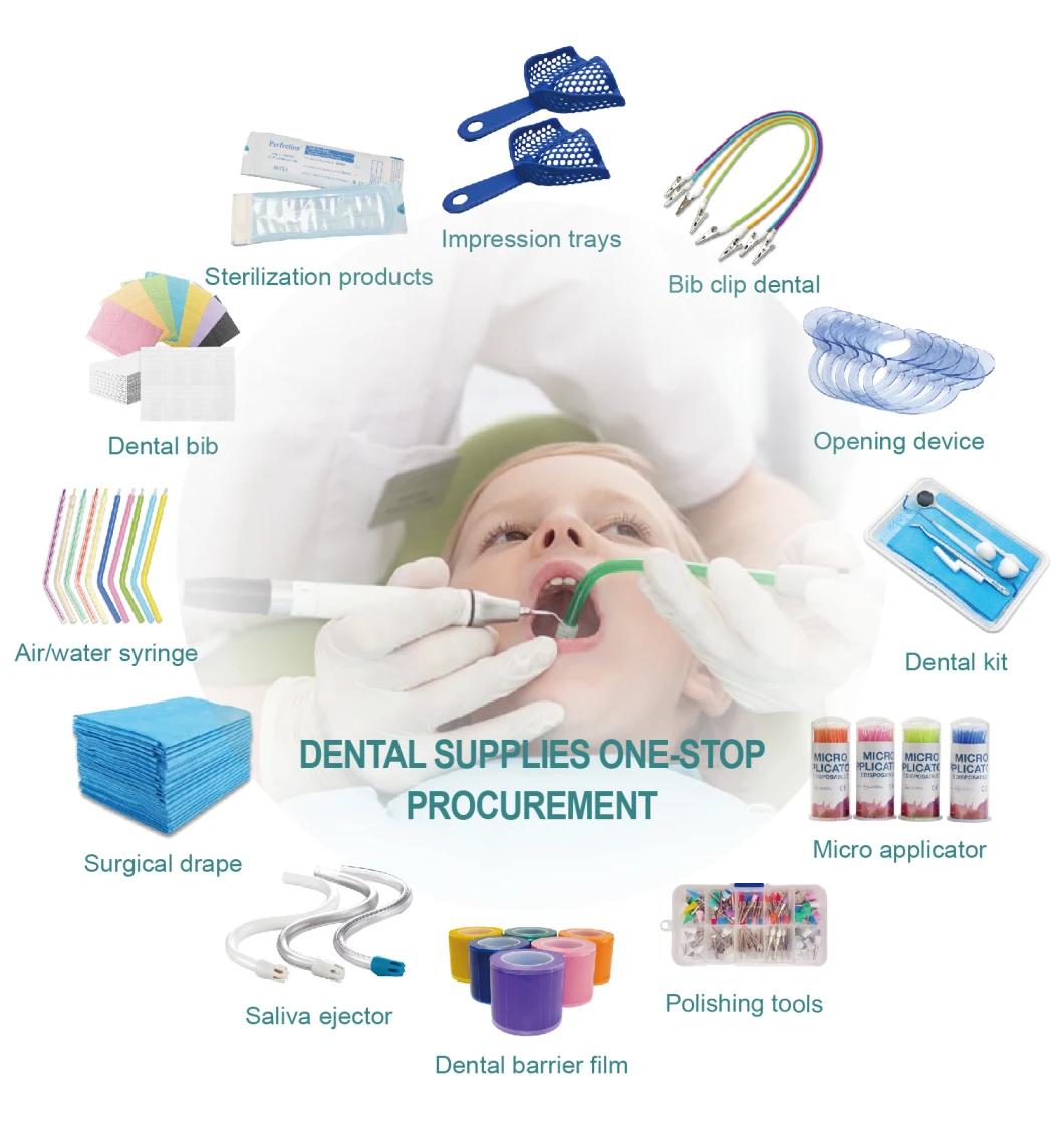 PE Film Dentist Waterproof Disposable Dental Bib