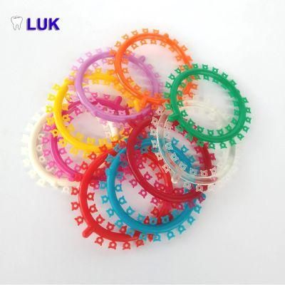 High Quality Dental Orthodontic O Ring Colorful Ligature Tie