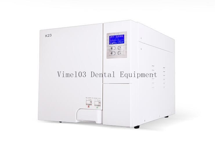 Dental Autoclave Steam Sterilizers Equipment 23L with Printer