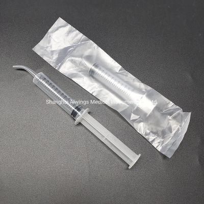 Eo Sterile Disposable Curved Syringe 12cc for Irrigation