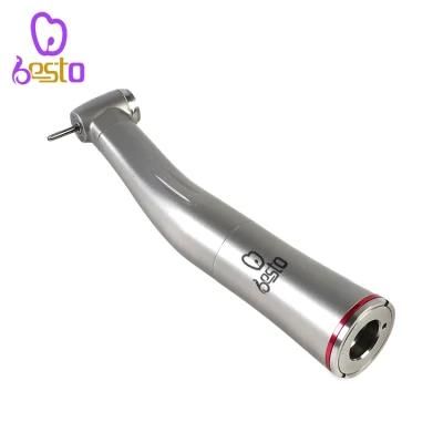 Best Dental High Speed Handpiece 1: 5 Increasing Contra Angle Dentist Red Ring Stainless Steel NSK E Type