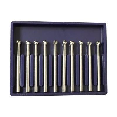 Carbide Tungsten Bur Round Dental Burs FG Shank Dental Drills