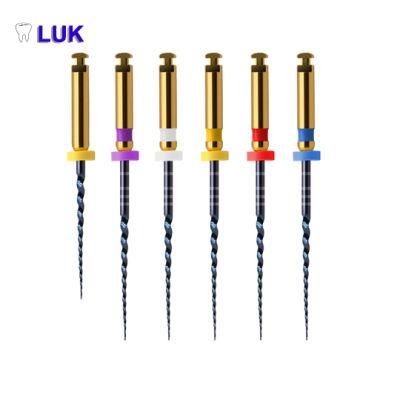 Dental Rotary Protaper Blue Heat Activation Niti Root Canal File
