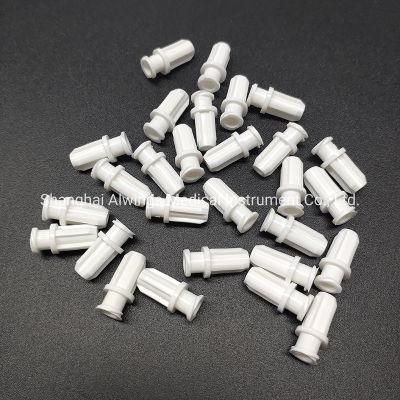 Dental Products Plastic Materials Caps White for Medical Disposable Syringes