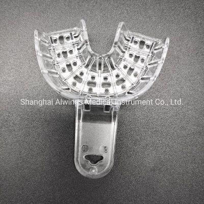 Clear White Transparent Color Dental Impression Trays for Dental Examination