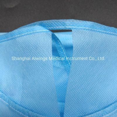 Medical Disposable Medical Grade PP Back Tie Isolation Gowns