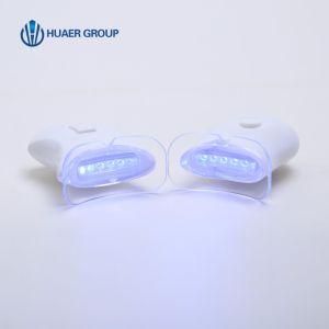Newest Mini Blue LED Teeth Whitening Light with 6 Bulbs