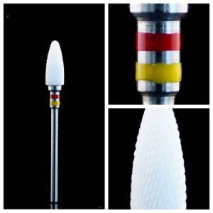 Double Fine White Ceramic Zirconia Dental Burs Tool