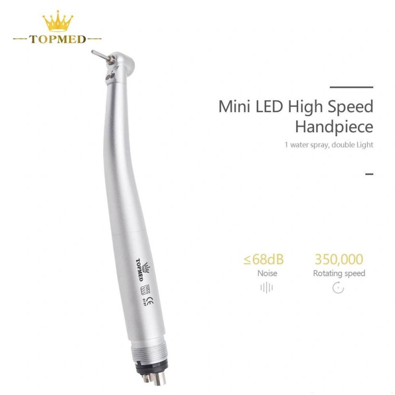 Dental Equipment Super Mini Head Double LED with Generator Handpiece