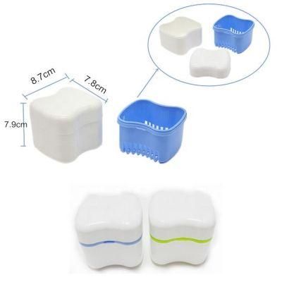 Medical Plastic Orthodontic Dental Denture Retainer Box Case