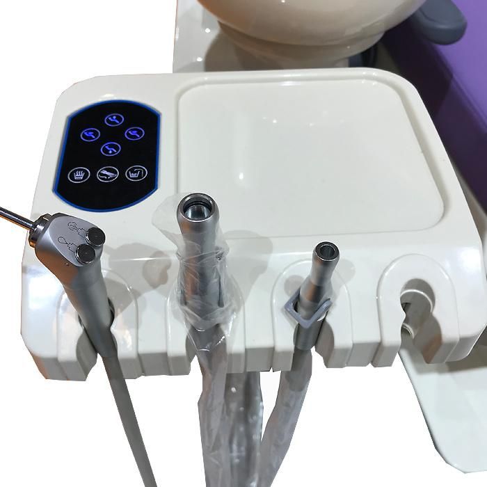 Dental Noiseless DC Motor Dental Chair Unit with LED Operating Light