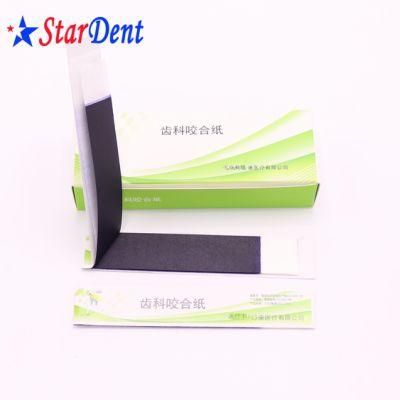 Good Quality Straight Type Dental Articulating Paper Hydrophilic Thickening Red/Blue