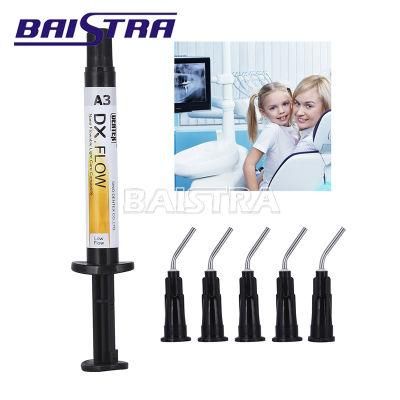 Popular Used Dentex Flowable Dental Light Cure Composite Syringe